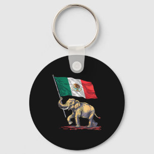 Mexiko-Flagge mexikanischer Stolz mexikanische Wur Schlüsselanhänger