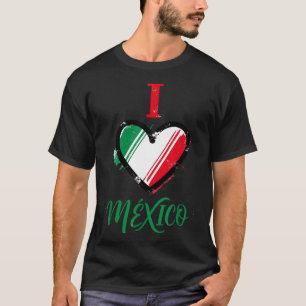 Mexiko-Flagge Mexikanischer Stolz Mexikanische Wur T-Shirt