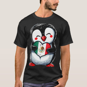 Mexiko-Flagge mexikanischer Stolz mexikanische Wur T-Shirt