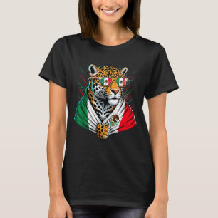 Mexiko-Flagge Mexikanischer Stolz Mexikanische Wur T-Shirt