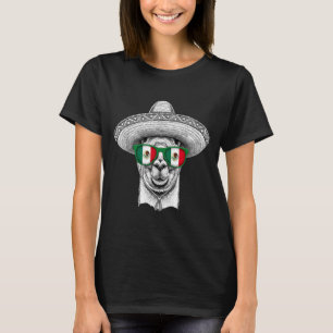 Mexiko-Flagge mexikanischer Stolz mexikanische Wur T-Shirt