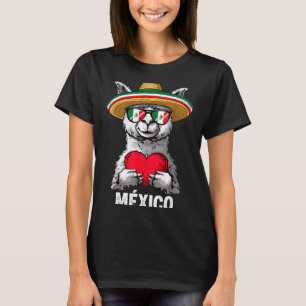 Mexiko-Flagge mexikanischer Stolz mexikanische Wur T-Shirt