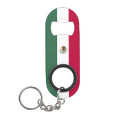 Mexiko-Flagge Mini Flaschenöffner (Vorderseite)