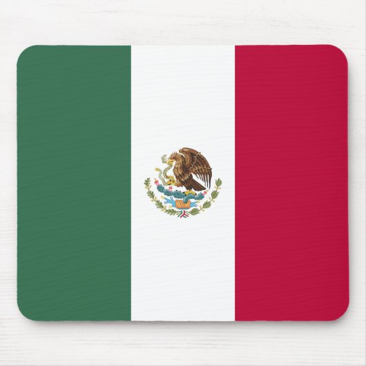 Mexiko-Flagge Mousepad (Vorne)