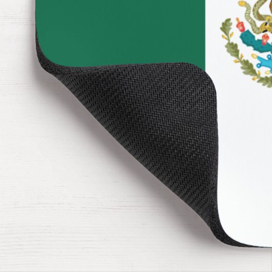 Mexiko-Flagge Mousepad (Ecke)