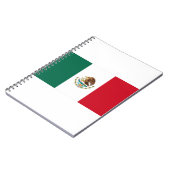 Mexiko-Flagge Notizblock (Linke Seite)