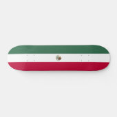 Mexiko-Flagge Skateboard (Horizontal)