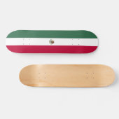 Mexiko-Flagge Skateboard (Horizontal)
