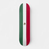 Mexiko-Flagge Skateboard (Vorne)