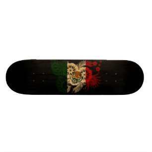 Mexiko-Flagge Skateboard