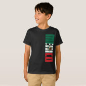 Mexiko-Flagge T-Shirt (Vorne ganz)