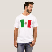Mexiko-Flagge T-Shirt (Vorne ganz)