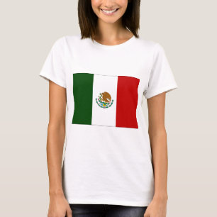 Mexiko-Flagge T-Shirt