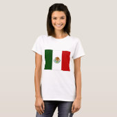 Mexiko-Flagge T-Shirt (Vorne ganz)