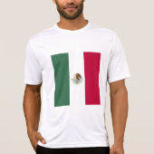 Mexiko-Flagge T-Shirt (Vorderseite)