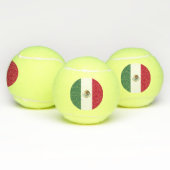 Mexiko-Flagge Tennisbälle (Multi)