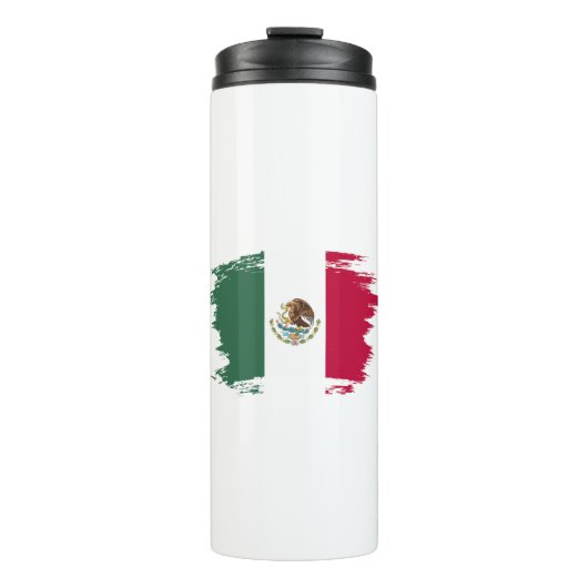 Mexiko-Flagge Thermosbecher (Vorderseite)