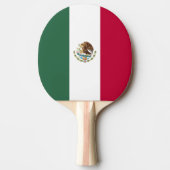 Mexiko-Flagge Tischtennis Schläger (Vorderseite)