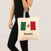 Mexiko-Flagge Tragetasche (Vorderseite (Produkt))