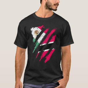 Mexiko-Flagge Trinidad&Tobago Patriotisches Land T-Shirt