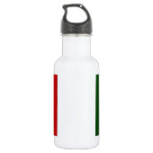 Mexiko-Flagge Trinkflasche (Rückseite)