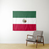 Mexiko-Flagge Wandteppich (Beispiel (Horizontal))
