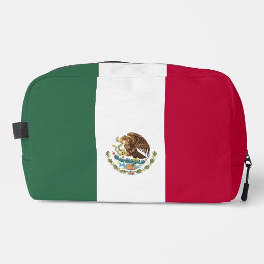 Mexiko-Flagge Waschbeutel (Vorderseite)
