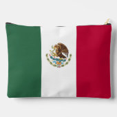 Mexiko-Flagge Zubehörtasche (Rückseite)