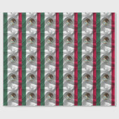 Mexiko-Flaggen-Flagge-Flagge von Mexiko Geschenkpapier (Flach)