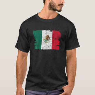 Mexiko Flaggen - Freundschaft Prix Frieden Vintag T-Shirt
