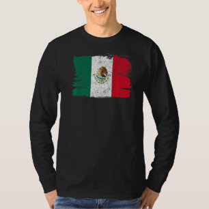 Mexiko Flaggen - Freundschaft Prix Frieden Vintag T-Shirt