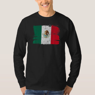 Mexiko Flaggen - Freundschaft Prix Frieden Vintag T-Shirt