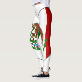 Mexiko-Flaggen-Herz Leggings (Links)