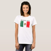 Mexiko-Flaggen-Shirt T-Shirt (Vorne ganz)