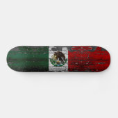 Mexiko-Flaggen-Skateplattform Skateboard (Horizontal)