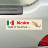 Mexiko Flaggen- und Karteninformationen Autoaufkle Autoaufkleber (Auf Auto)