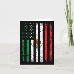 Mexiko Flaggengeschenk 4. Juli USA Amerikaner mexi Karte