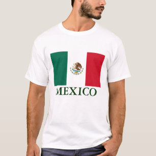 Mexiko Flaggenstaat Mens T - Shirt