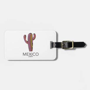Mexiko "fliegt per Luft" Kaffeetasse Gepäckanhänger