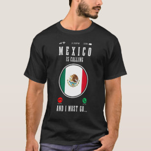Mexiko fordert, dass ich auf mexikanische Flagge s T-Shirt