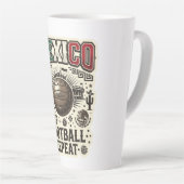 MEXIKO Fußball Custom 2026 Milchtasse (Rechte Ecke)