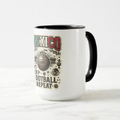 MEXIKO Fußball Custom 2026 Tasse (VorderseiteRechts)