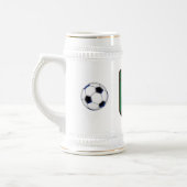 Mexiko-Fußball-Getränk Stein Bierglas (Links)