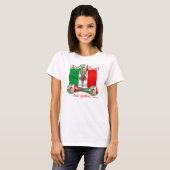 Mexiko-Fußball-Spiel auf Spaghetti-Bügel T-Shirt (Vorne ganz)