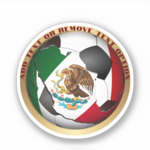 Mexiko Fußball Sport Aufkleber