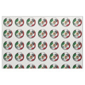 Mexiko Fußball Stoff (Fat Quarter (45,7 x 55,9 cm))