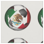 Mexiko Fußball Stoff (Nahaufnahme)
