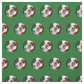 Mexiko Fußball Stoff (Muster)