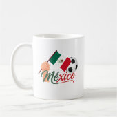 Mexiko Fußball Stolz Kaffeetasse (Links)