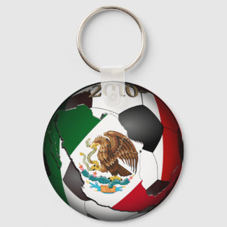 Mexiko-Fußballball 2010 Schlüsselanhänger